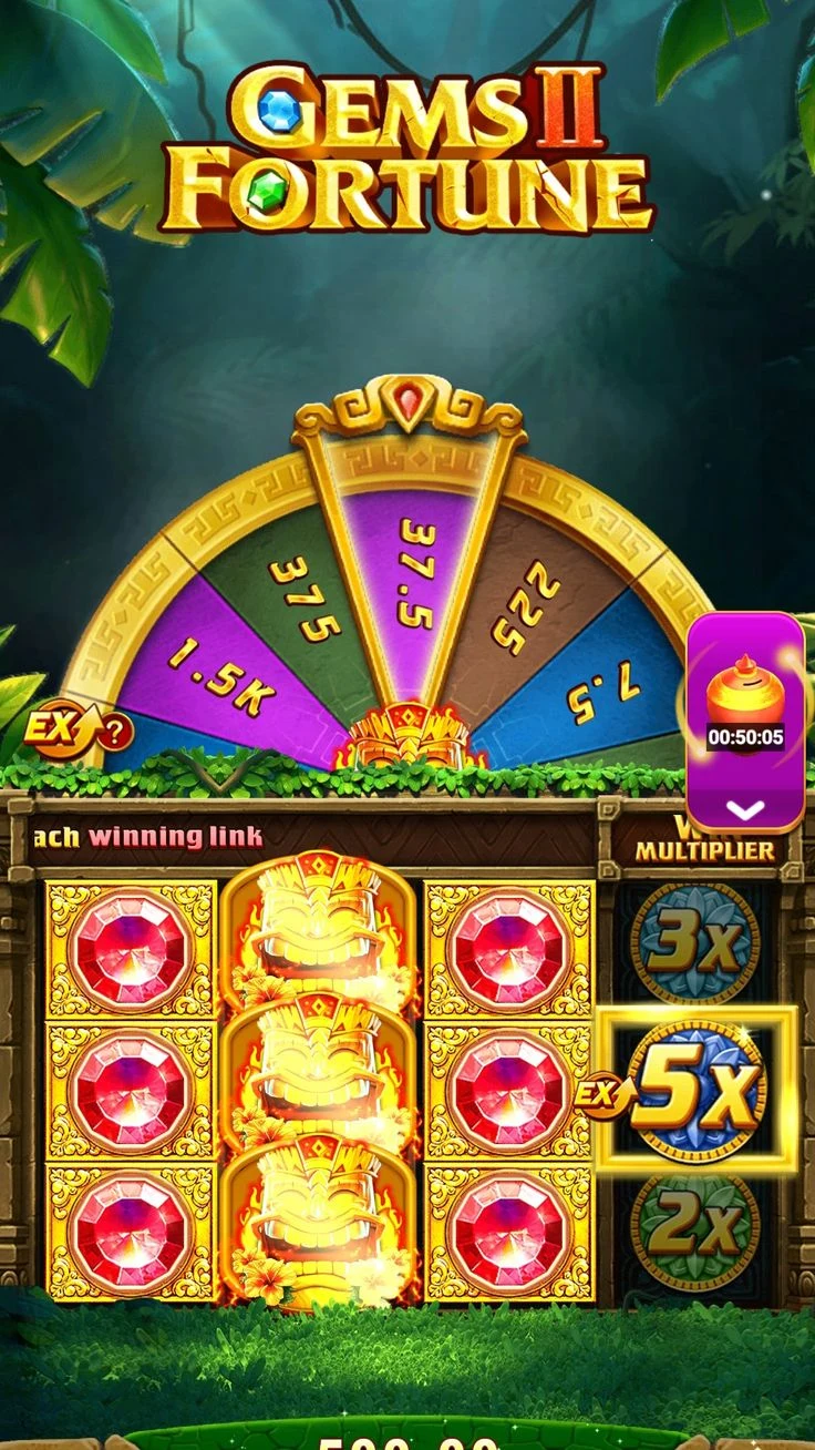 JILI Fortune Gems 2 Slot Machine Card Jilibet Casino Philippines